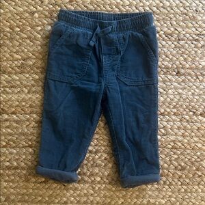 Baby Oshkosh bgosh blue pull-on corduroy pants, 9M